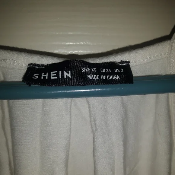 💌 5 for 15 - Small - White Shein Camisole Tank Top - Picture 3 of 6